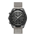 Chronograph 42 – Black Dial | Dark Grey Case & Black Strap & Tachymeter Bezel