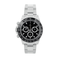 Chronograph 40 – Reverse Panda Dial | Steel Bracelet & Black Ceramic Tachymeter Bezel
