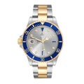 Diver 40 – Silver Dial | Steel & Gold Tone Bracelet & Black Dive Bezel